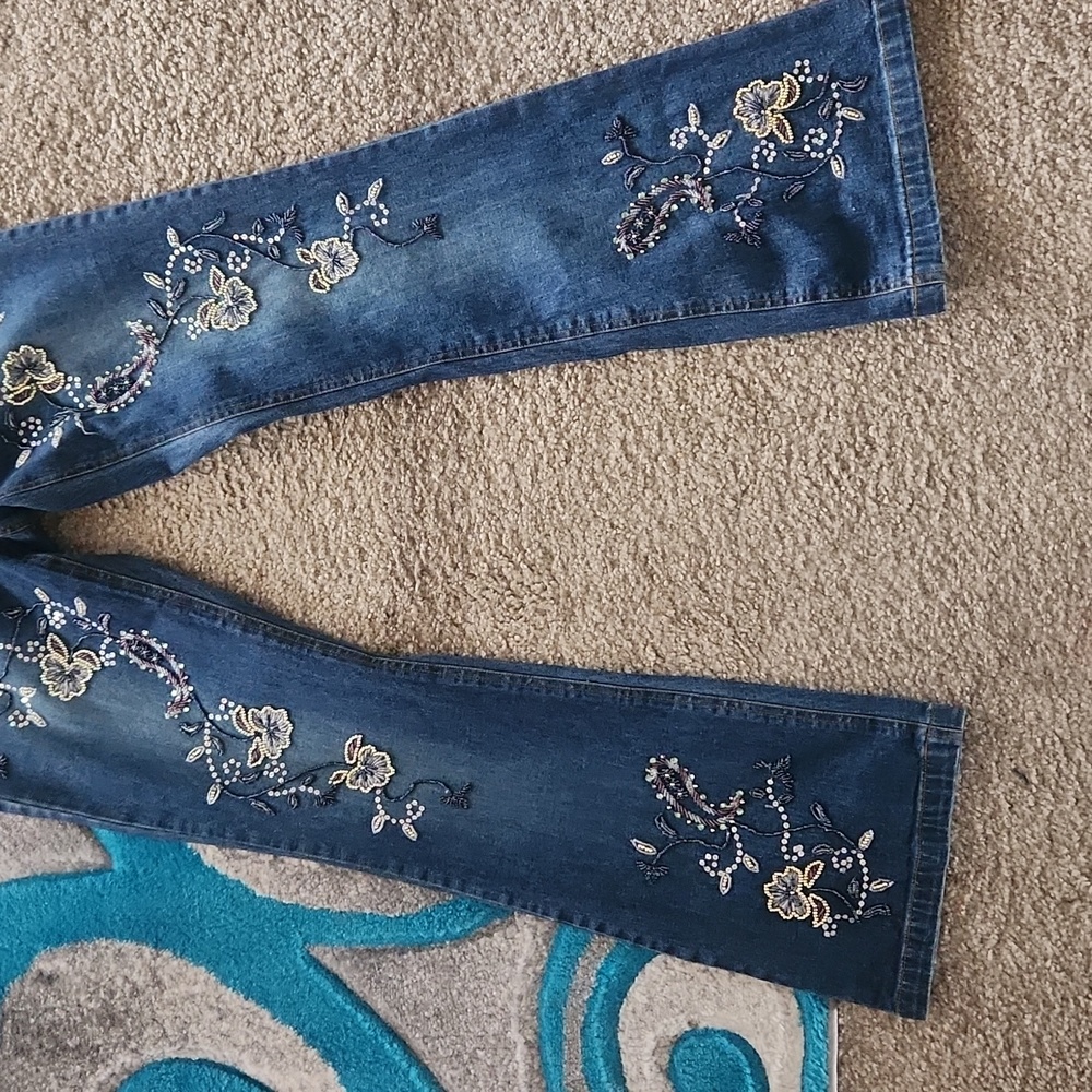 Stretch flared Jeans sz 8 Willi Smith